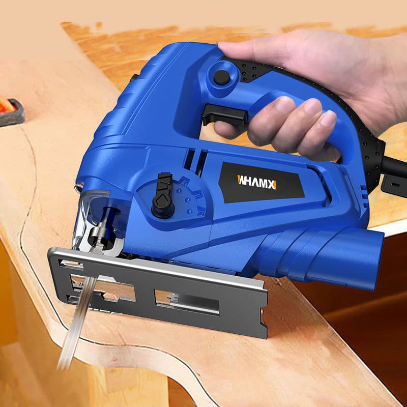 Electric Jigsaw Household Multifunctional Handheld Wood Line Saw Small Cutting Machine Wood Tool