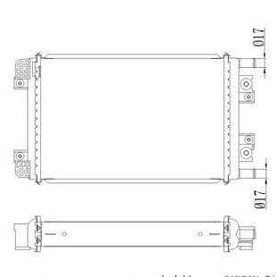 16550-70020 16550-70030 for Land Cruiser 300, FJA300W/VJA300W