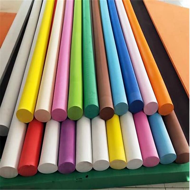 EVA Round Rod Colorful Solid Foam Rod Swimming Stick Play Stick Decorative Rod Prop Rod EVA Cylinder