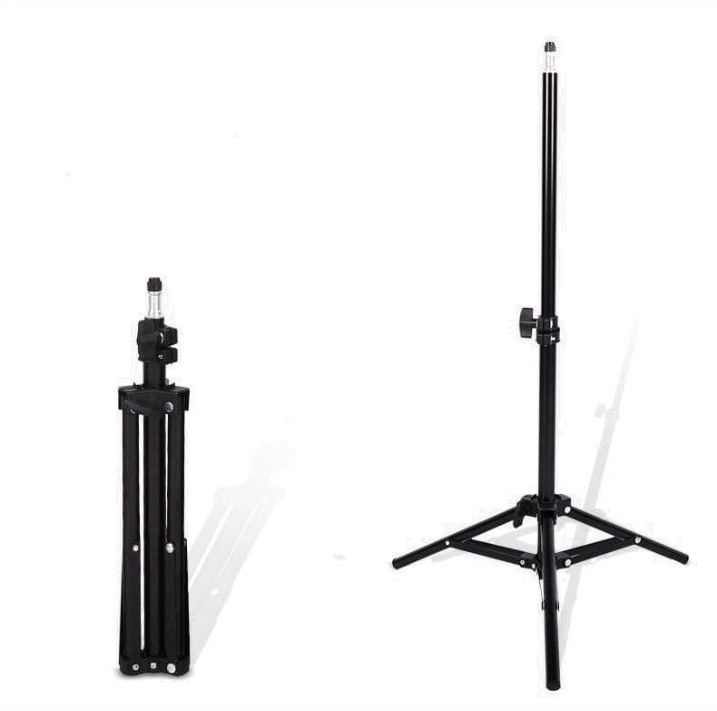 2.1m Photography Tripod Reverse Folding Frosted Thickened Thermometer 1.6m Tripod Live Streaming Fill Light Stand