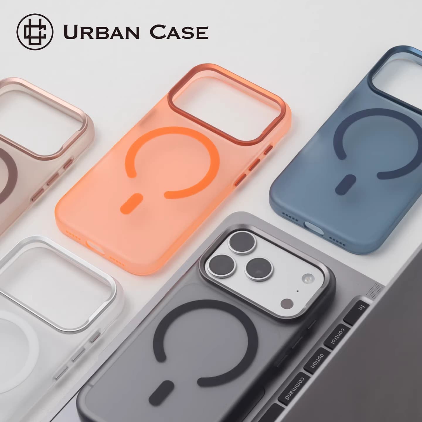 Compatible with iPhone 17 Pro Max Case Frosted Skin Feel Ice Mist Magnetic Apple 16 Hard Shell Protective Cover Magnetic