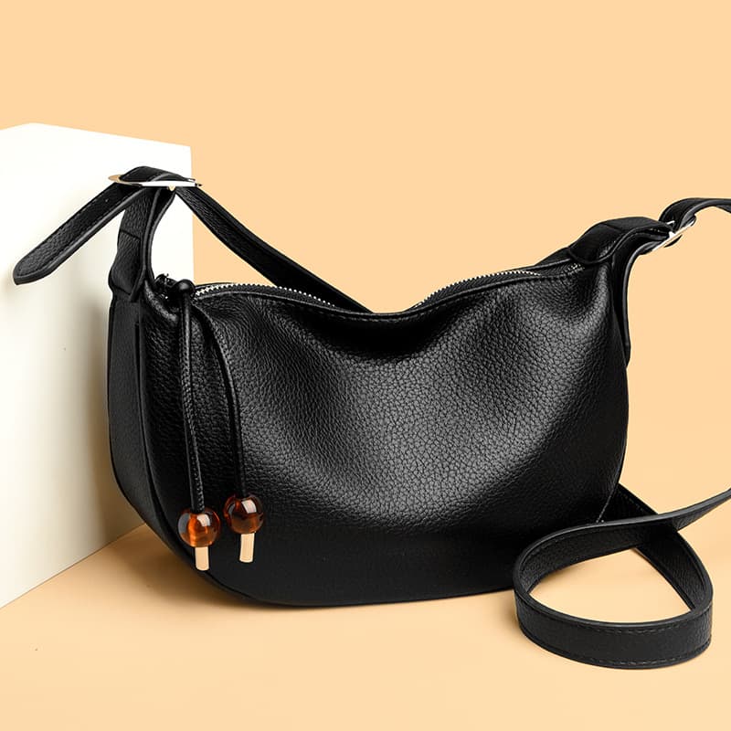 Niche Handbag Women's 2024 New Crescent Bag Crossbody Bag High-End Versatile Shoulder Bag Trendy