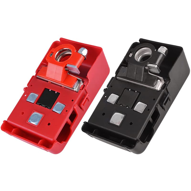 32V400A Automotive Battery Terminal Copper Clip Positive Terminal Car Battery Post Connector Battery Terminal Block