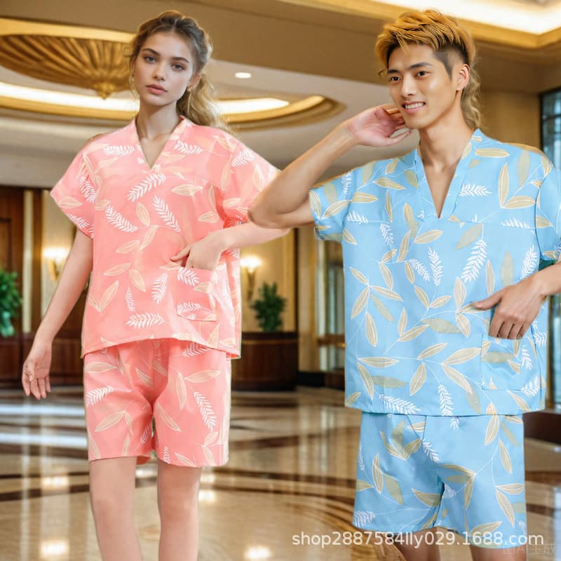 Disposable Bathrobe for Men and Women, Sauna Suit, Moxibustion Massage Foot Spa Hotel Bathrobe, Wholesale
