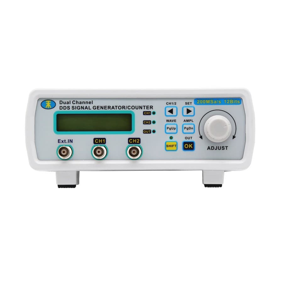 MHS-5200A Series Dual-Channel DDS Signal Generator Fully Digital Controlled Arbitrary Wave Function Signal Frequency Meter