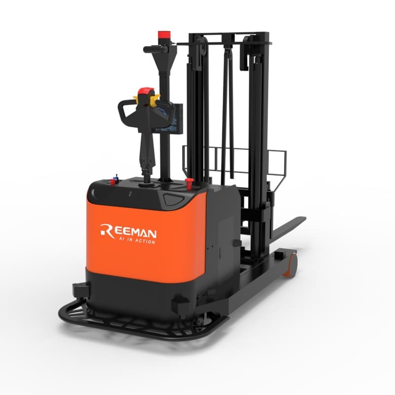 Ruiman Unmanned Autonomous Navigation Forklift, Indoor/Outdoor Smart Handling Robot, Automatic Loading and Stacking Truck for Warehouses