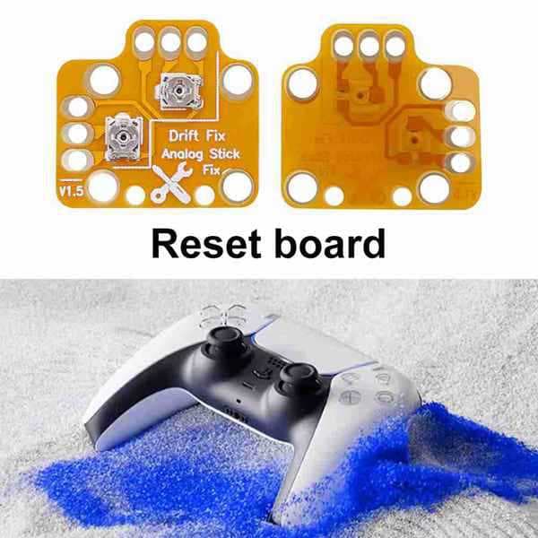 1 Set Color: Yellow Material: Plastic For PS5 Calibration Board PS4 Controller Drift Repair Board Calibration
