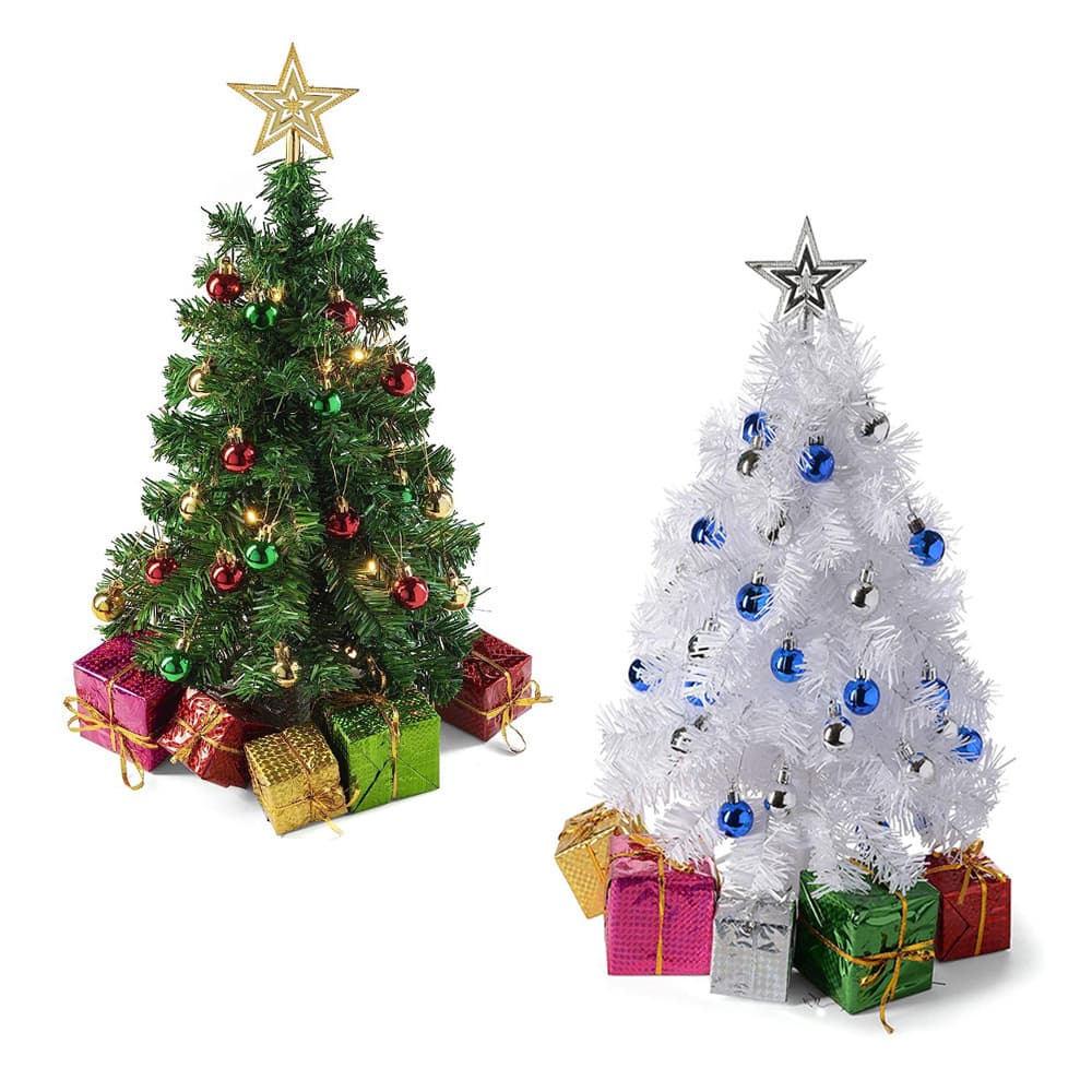 Christmas decoration gifts mini mini 45cm white Christmas tree decorations 60cm Christmas tree package