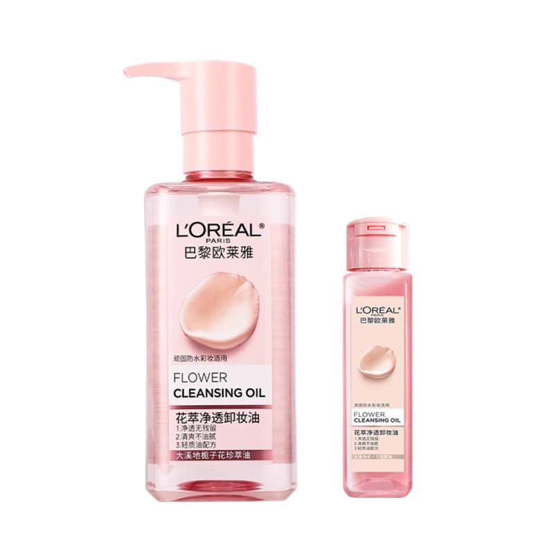 L'Oreal Flower Extracts Purifying Cleansing Oil Gentle Face Makeup Remover Tahitian Gardenia Cleansing Water Wholesale Dropshipping
