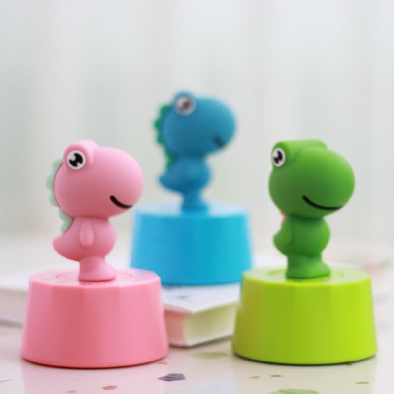 Cross-border Amazon children's student dinosaur timer kitchen self-discipline learning timing countdown mechanical timer