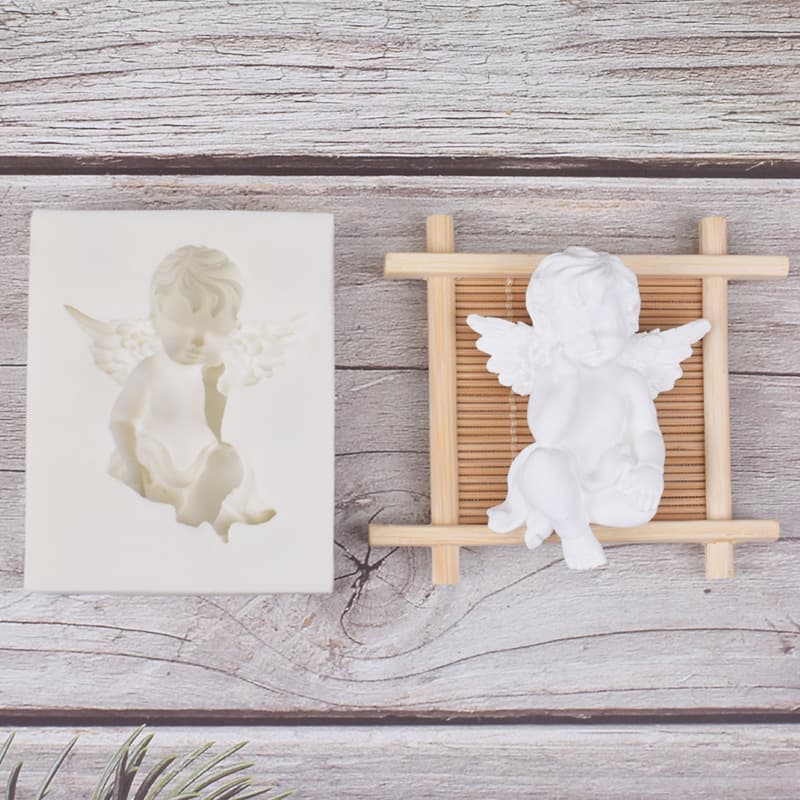 Angel Wings Silicone Mold for Fondant Baking Chocolate Decoration DIY Resin Plaster Ornament Epoxy Mold