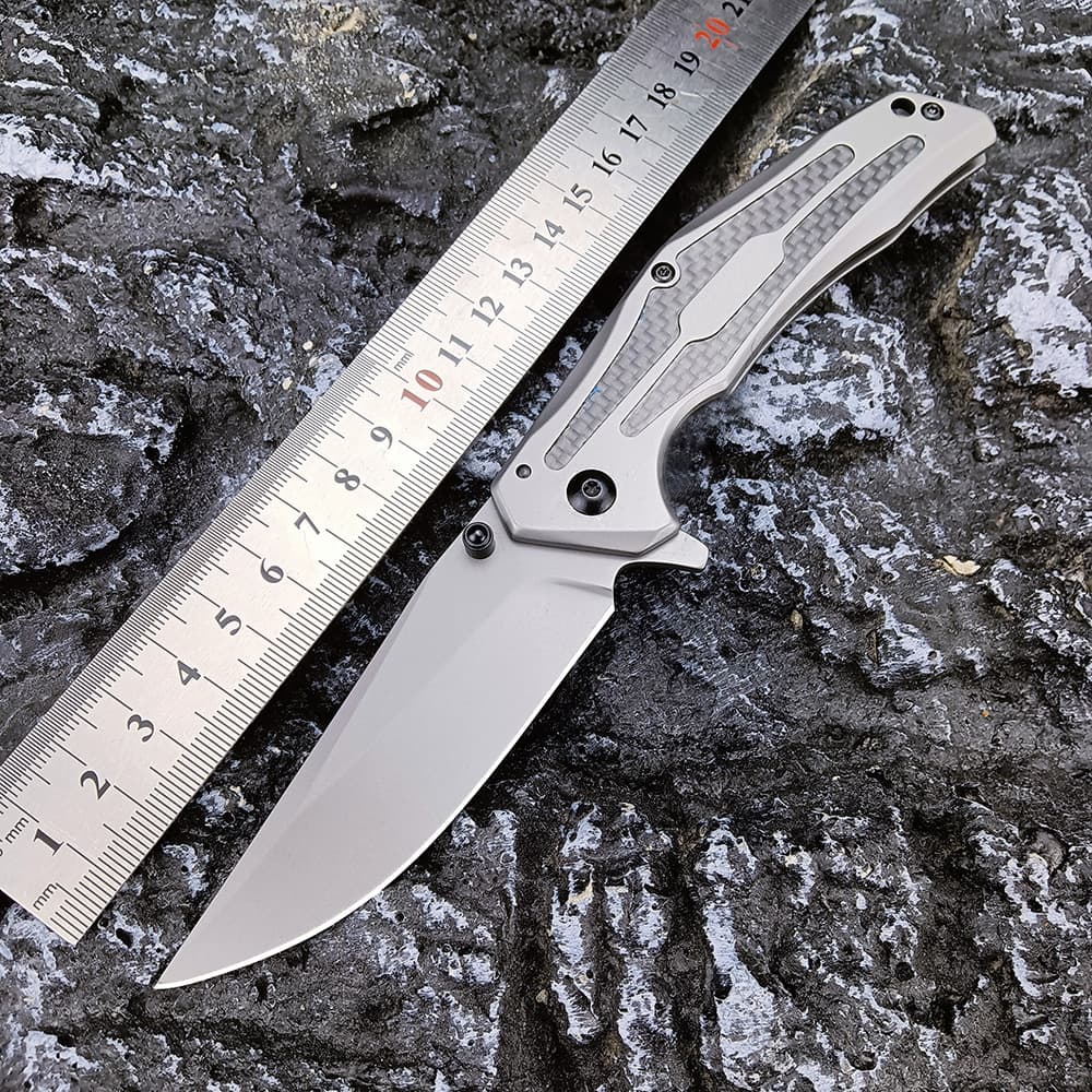 Casualkay 8300 Outdoor Folding Knife High Hardness Survival Camping EDC Knife Durable Blade 8CR13MOV Material