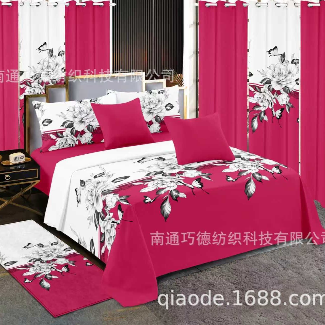 Middle East Africa foreign trade 13-piece set wholesale international platform TikTok includes curtains multi-piece set bedding