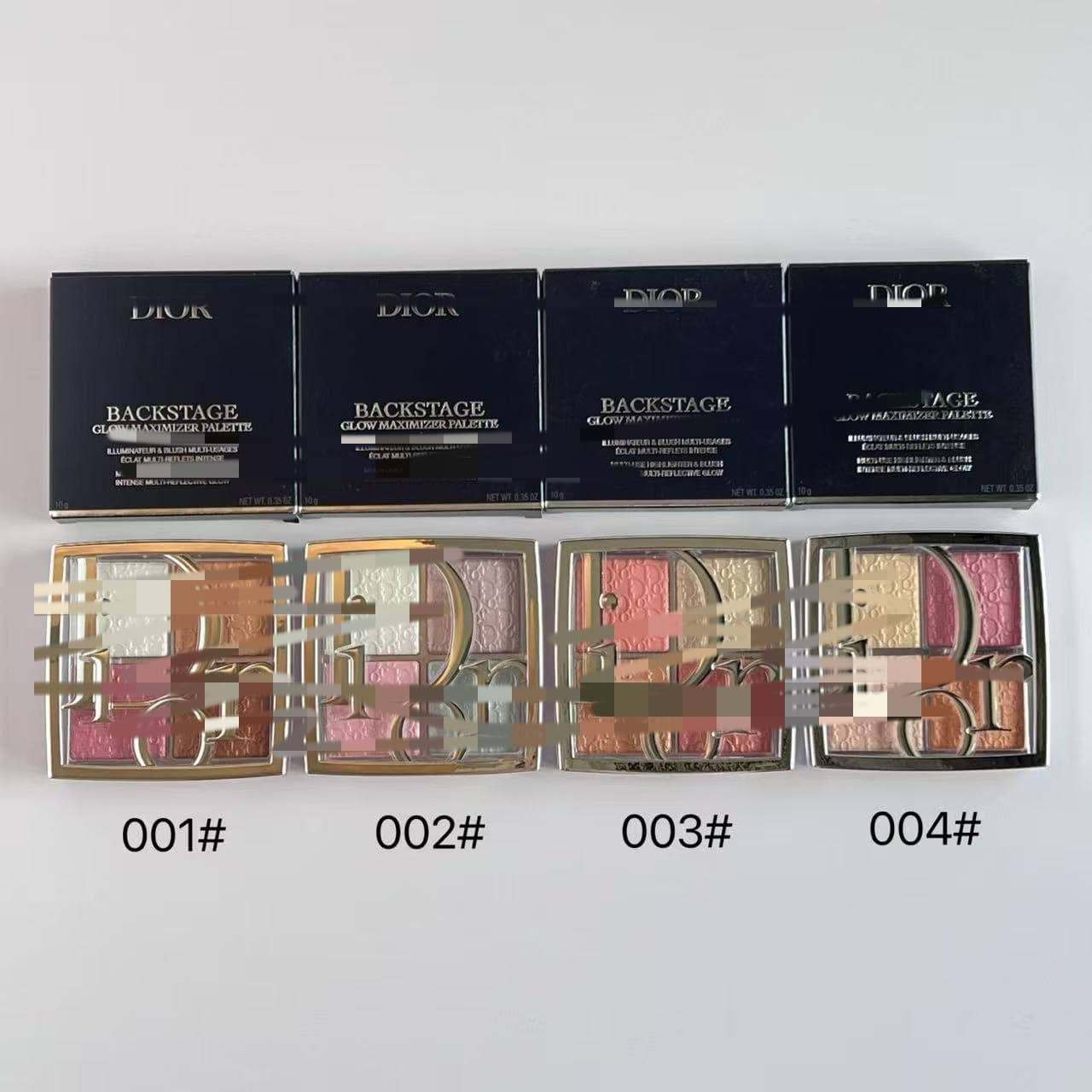 Same Model as Top Foreign Trade Brands, Dior Four-Color Highlighter 3D Version