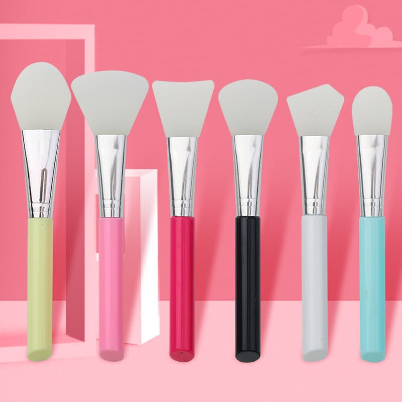 Facial Mask Brush Silicone Brush Cleansing Face Applying Mud Mask Spa Applying Mask Brush Beauty Salon Universal Brush Makeup Brush