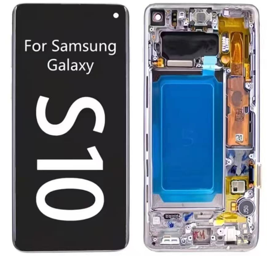 Compatible with Samsung S10 LCD Screen Assembly Inner and Outer Integrated Screen Assembly TFT incell