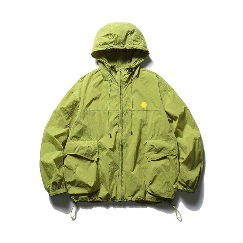 Nanxia disguise summer new outdoor functional wind printed large pocket skin coat hooded UPF50+ sun protection clothing