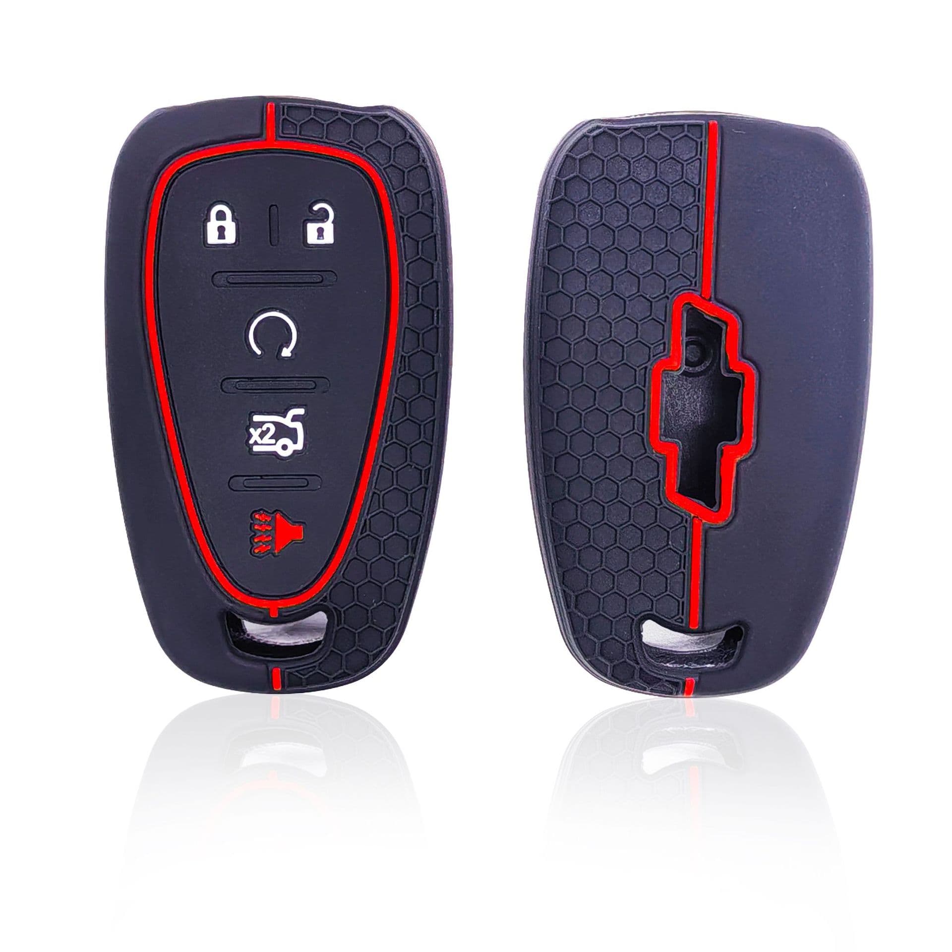 Smart Key Case for Chevrolet Malibu Cruze 4-Button 5-Button Premium Texture Key Shell