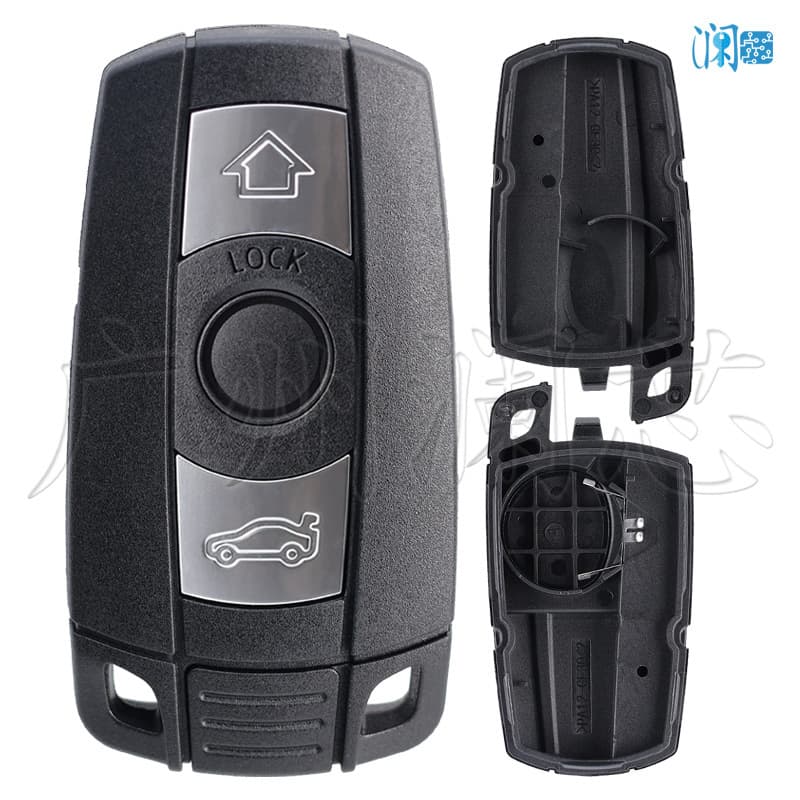 Compatible with BMW E61 E90 E70 E71 3/5/7 Series Remote Smart Replacement Car Key Shell