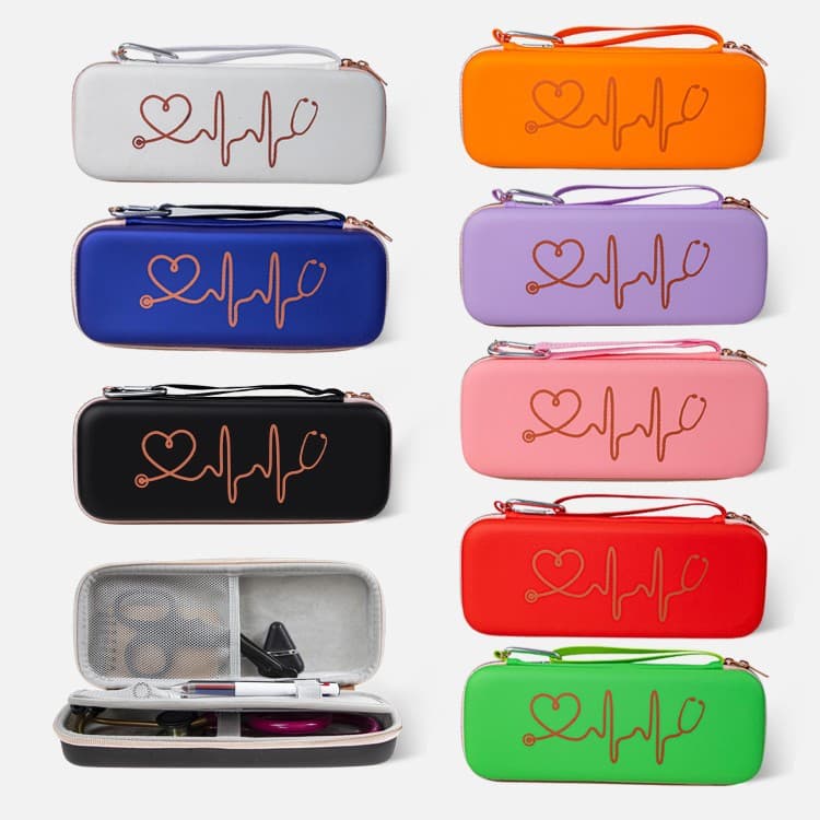 Stethoscope Hard Shell Carrying Case for Littmann/Dixie EMS Stethoscope Accessory Set Organizer