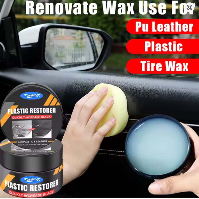 Auto Interior Leather & Panel Renewal Wax Car Wax Polish