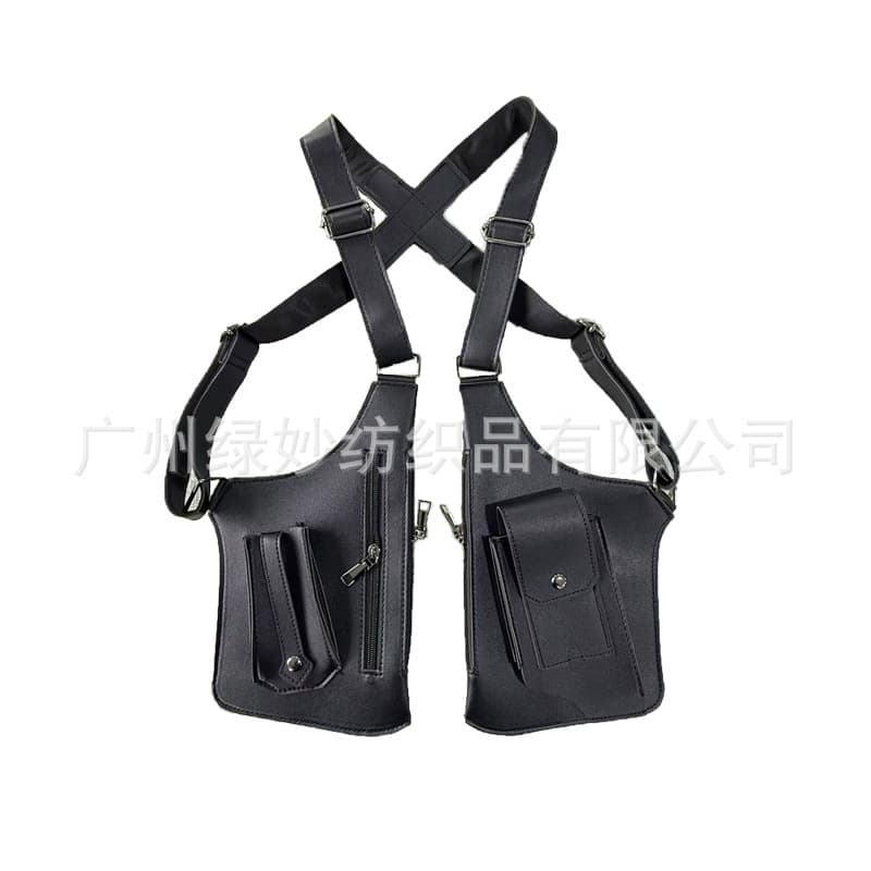 New Cross-Border Men's Vest Bag Outdoor Tactical Bag Concealed Underarm Anti-Theft Bag Sports Fashion Backpack