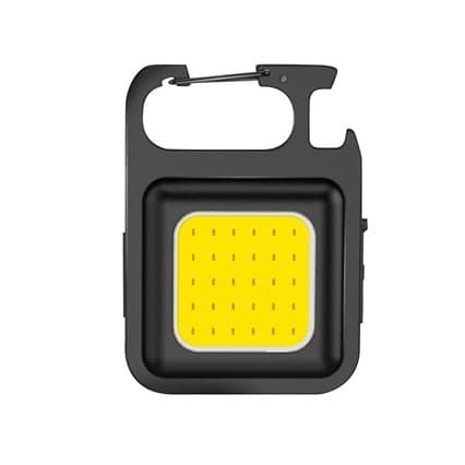 Keychain Light Portable Flashlight Cross-border Mini Portable Aluminum Alloy Magnetic Emergency COB Work Light