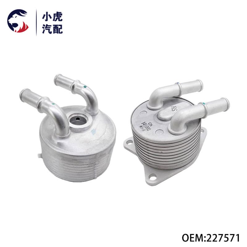 227571 Compatible with Peugeot 3008 4008 5008 Citroen C4 C5 DS4 Automatic Transmission Oil Cooler Heat Exchanger
