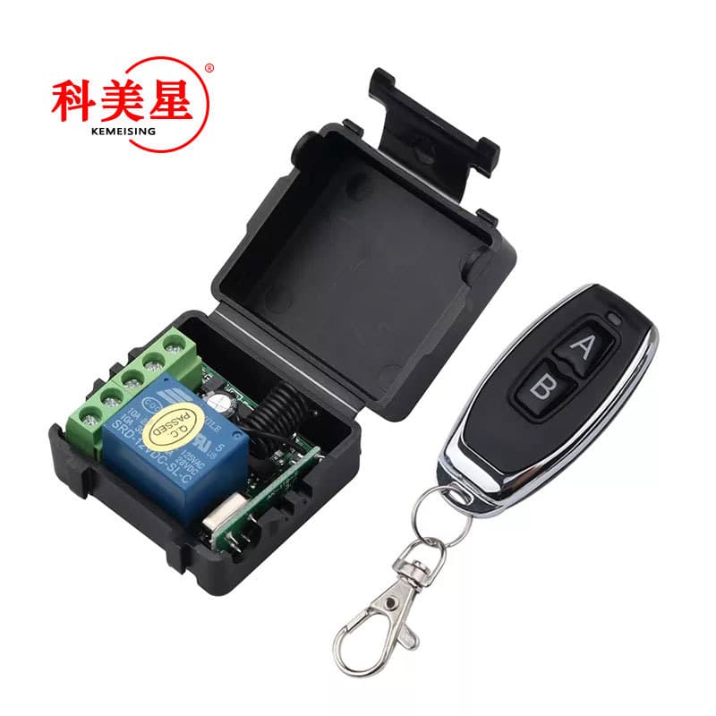 433MHz RF Transmitter with Wireless Remote Control Switch DC 12V Relay Receiver Module