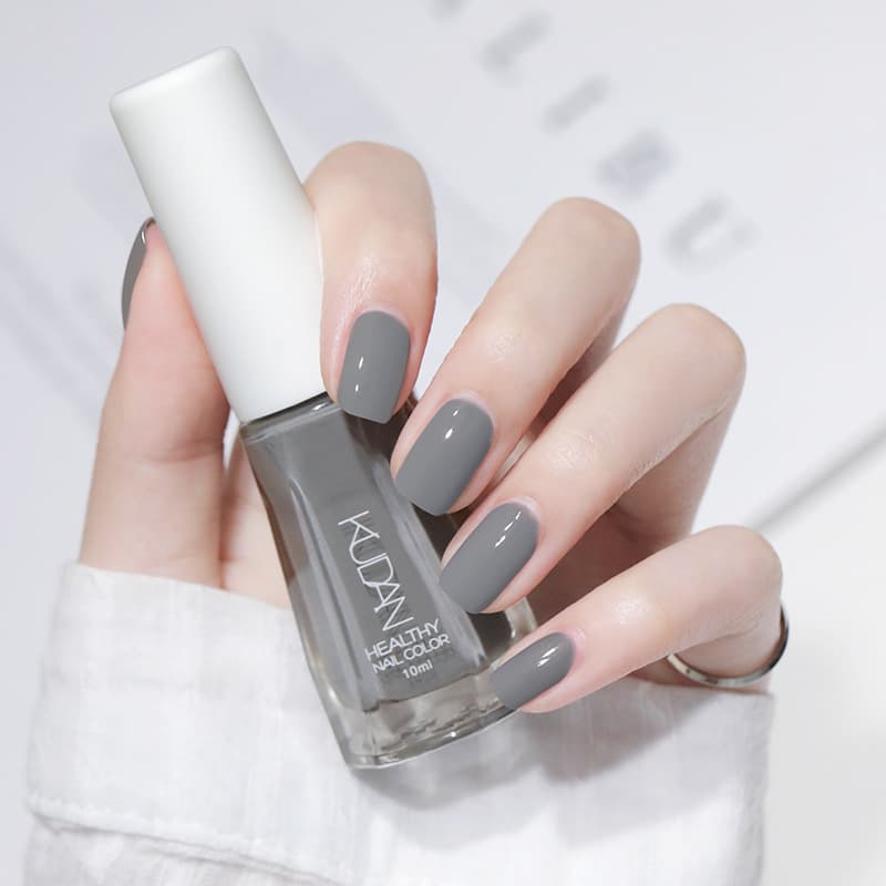 KUDAN Pure English Cross-border Exclusive New Water-based Nail Polish No-bake Long-lasting Quick Dry Odorless Peelable Transparent Glossy