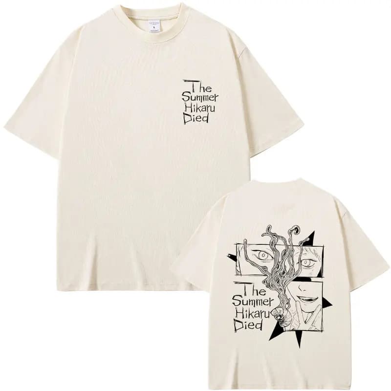 【Cross-border European code】Anime The Summer Hikaru Died Eyes Graphic