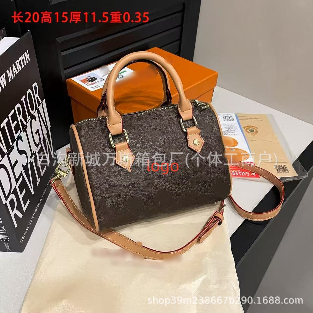 Luxury Fashion Shoulder Crossbody Pillow Bag Cross-Border Wholesale Monogram Handbag for Women