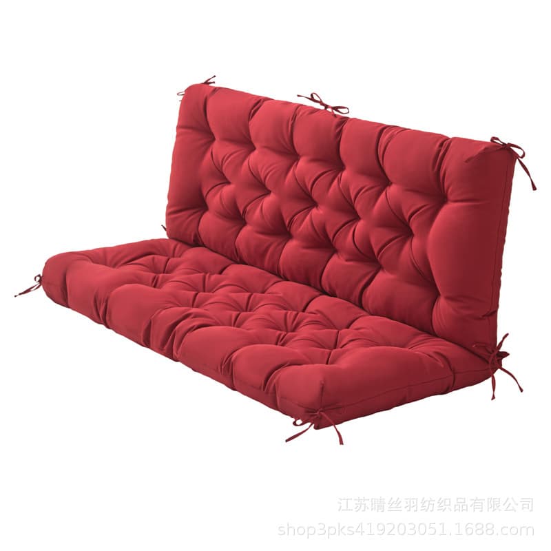 Outdoor Waterproof Sunscreen Bench Cushion Hanging Chair Cushion Patio Cushions for Outdoor Furniture