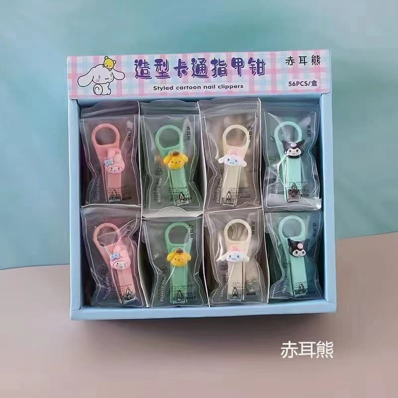 Creative Cartoon Character Nail Clipper, Stainless Steel Nail Clippers, Cute Shaped Nail Trimmer