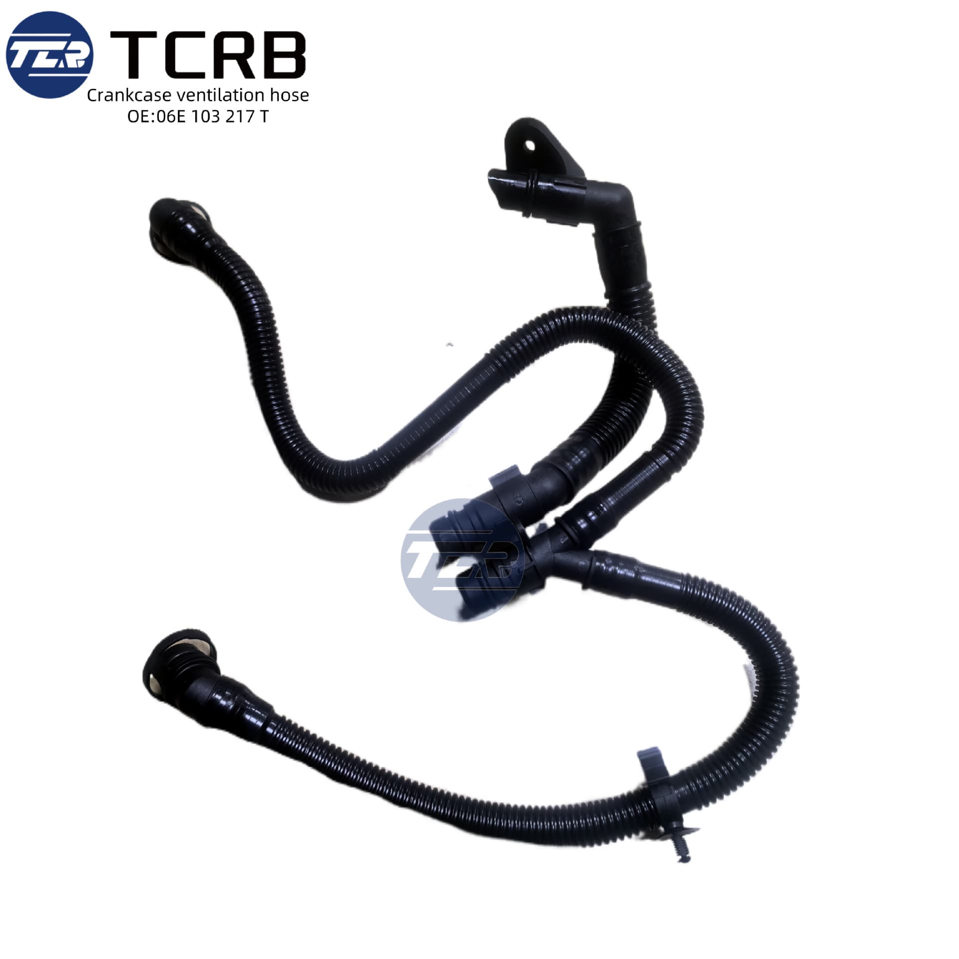 06E103217T For Audi A6 C6 2.8T Water Pipe Vent Pipe Waste Pipe Vent Hose