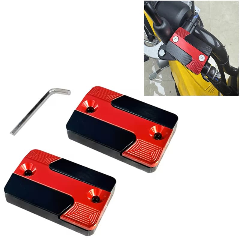 For Haojue Motorcycle UHR150 Modified Oil Cup Cover Brake Master Cylinder Cover Oil Reservoir Cover Decorative Cover Accessories