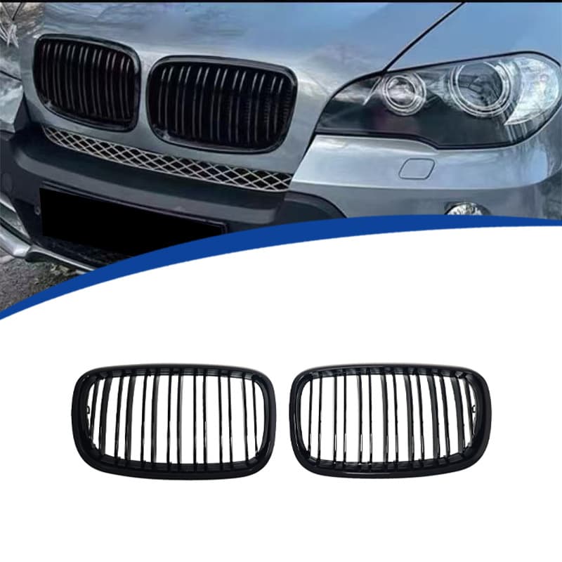 Suitable for 07-13 X5 BMW E70 E71 dual-line replacement mid-grid ABS material