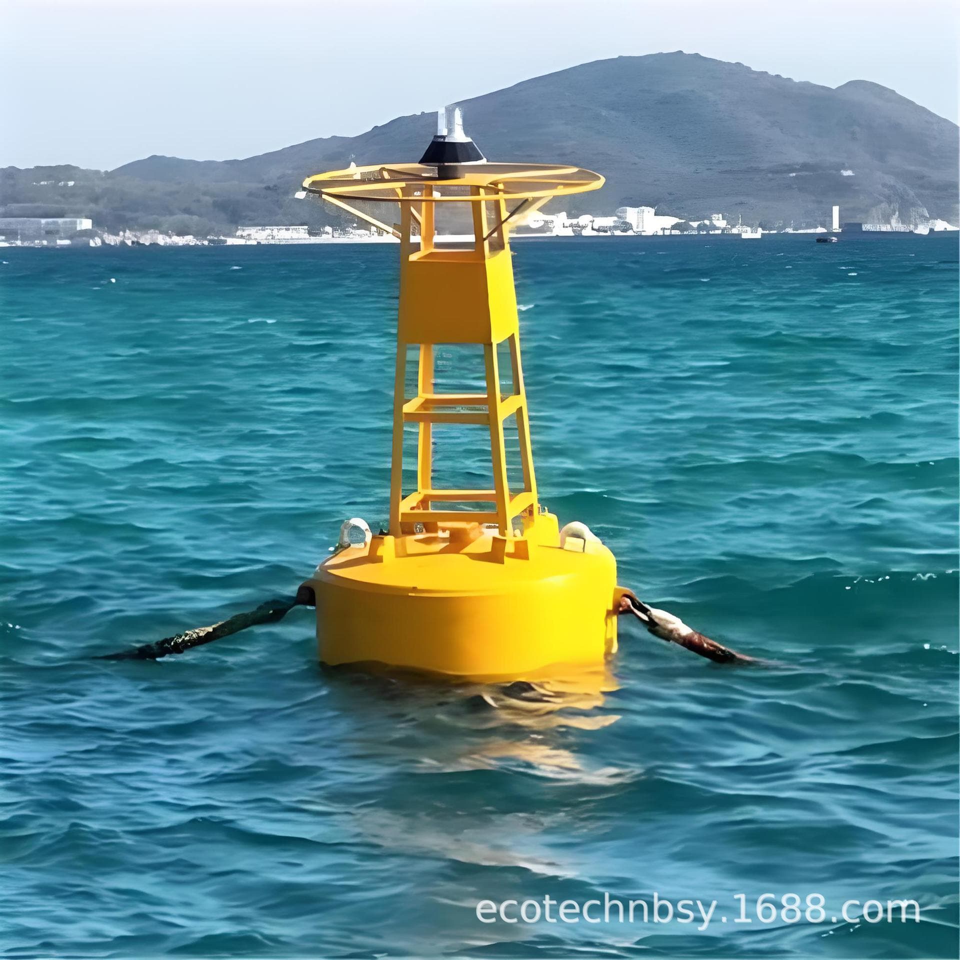 Marine Buoy Water Quality Monitoring Beacon Quality Assurance Strong Corrosion Resistance