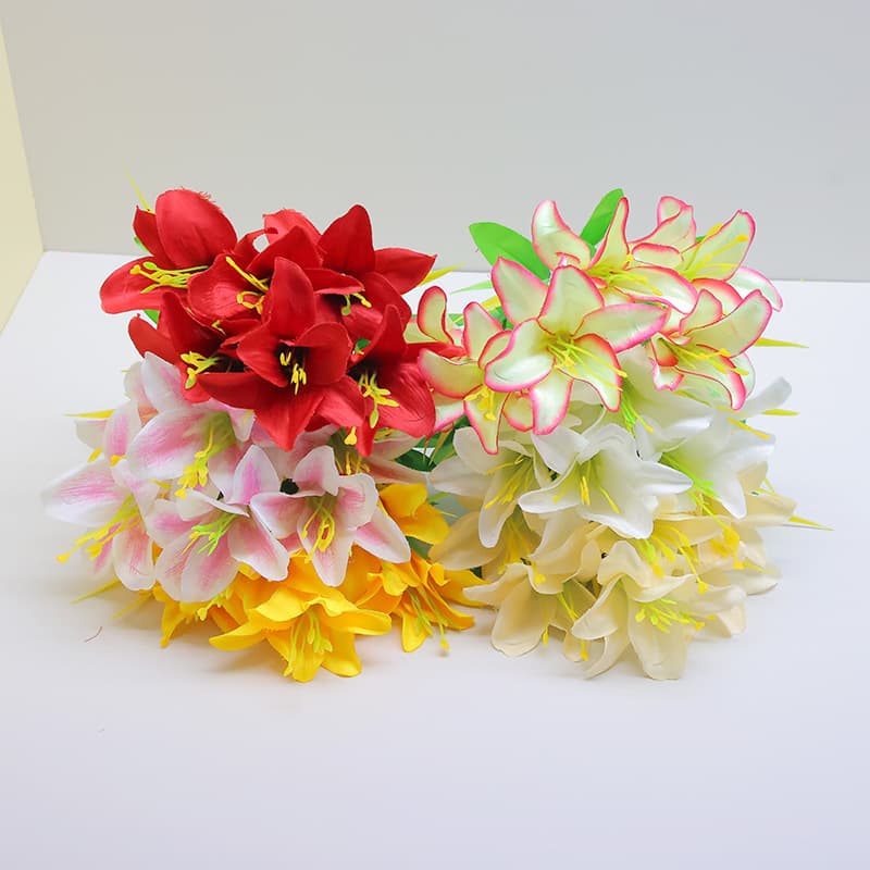 Small Lily Bouquet Commercial Landscape Modeling Large Horticultural Engineering Flower Box Flower Box Door Lintel Wreath Wholesale