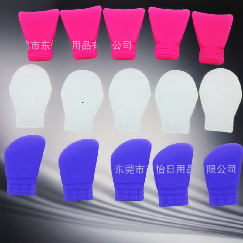 Facial mask brush silicone head Silicone brush accessories Silicone product accessories tools Spade silicone head makeup brush