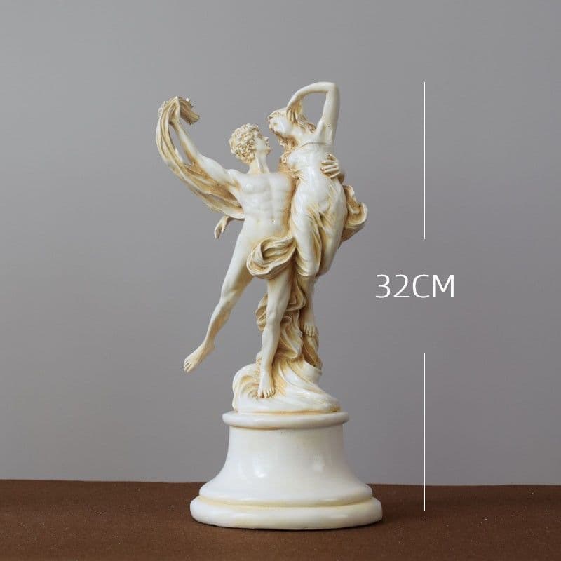 Creative Greek Athena goddess sculpture statue resin angel ornaments decorations crafts desktop small furnishings