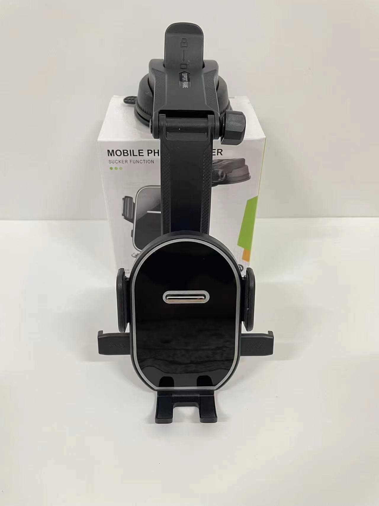 Cross-border Car Automatic Lock Dashboard Suction Cup Phone Holder Rotatable Adjustable Car Navigation Mount Wholesale