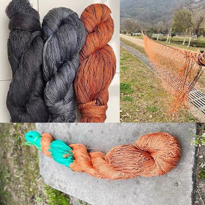 Custom Thick Yellow Tire Wire Anti-Bird Polyester Fish Pond Net Chicken Net Factory Wholesale Lift Net Fishing Net