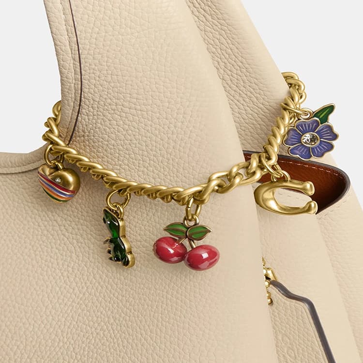 Cross-border Hot Bag Pendant Cherry Strawberry Bag Chain Women's Bag Accessories Cherry Dinosaur Crossbody Bag Keychain