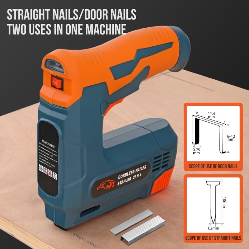 Brad Nail Gun Straight Nail Gun Electric Nail Gun Household Woodworking Lithium Battery Nail Gun U-type T-type