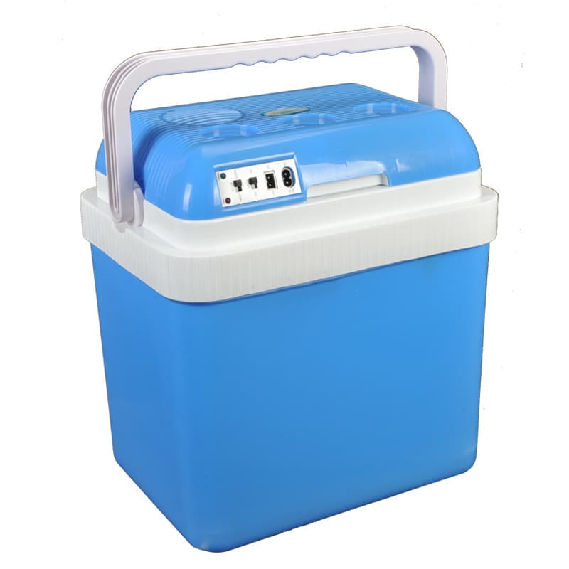 [Cross-border Trade Model] 24L Car Mini Fridge Portable Electric Cooler for Car and Home Use