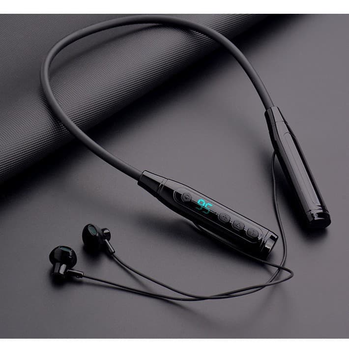 K71 Bluetooth Earphone Gaming Music Neckband Sports Earphone Flat Wireless Music Adjustable Long Standby