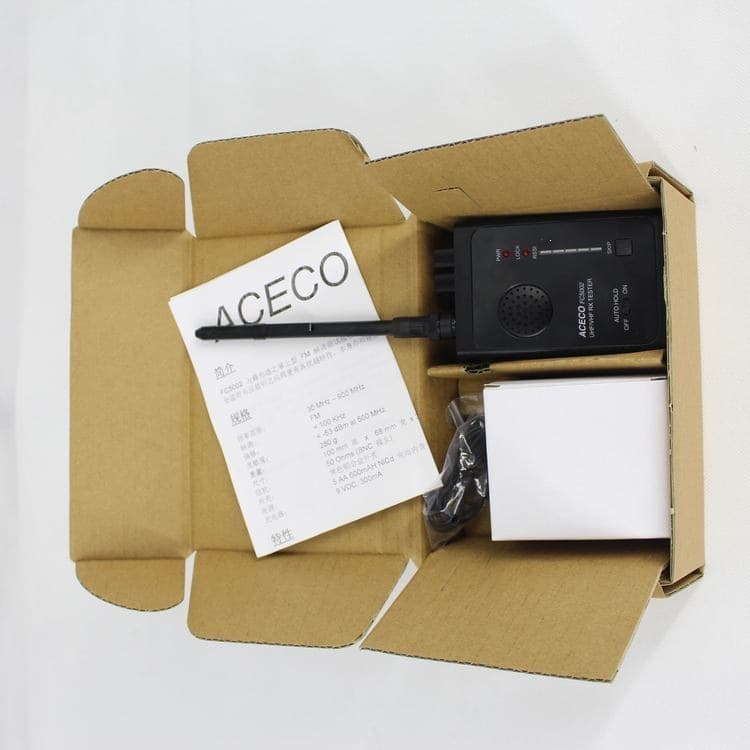 Anti-Eavesdropping Detector Aceco Signal Detector Aceco Fc5002 Anti-Eavesdropping Detection Service