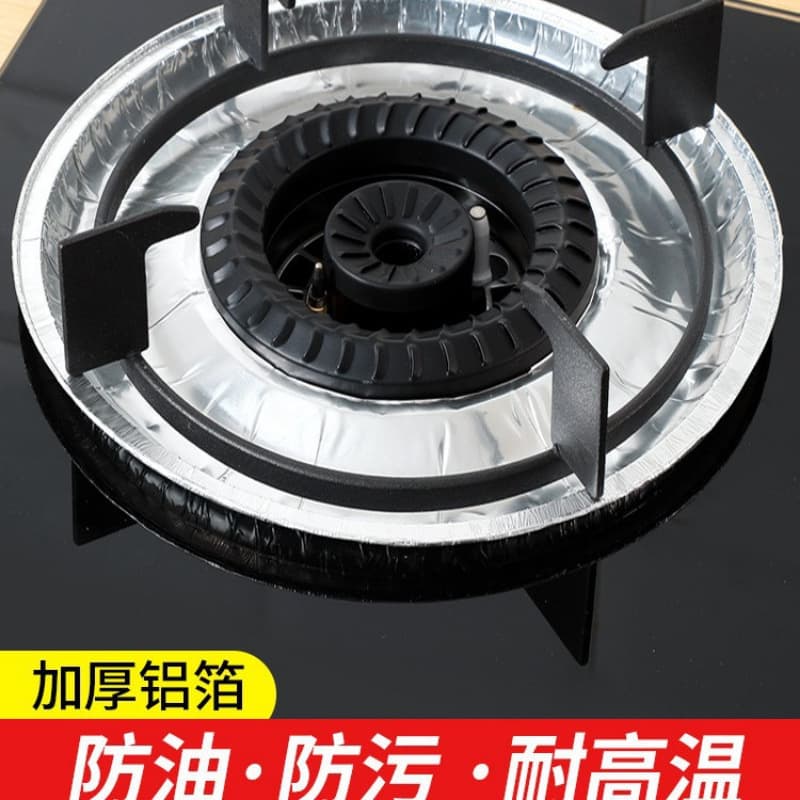 Gas Stove Oil-Proof Mat, Gas Stove Foil Tray, Stove Top Anti-Dirt Mat, Sticker, Stove Protection Cover, Liquefied Gas Kitchen