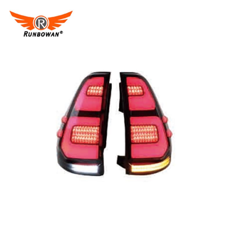 Toyota Prado 03-09 Prado Tail Light Assembly, Modified Flowing Tail Lights